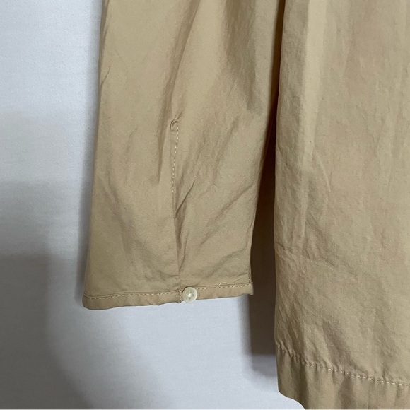 J. Crew Puff-Sleeve Ruffle Trim Cotton Poplin Top - Picture 7 of 13